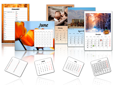 Create your own calendar featuring your favorite photos 