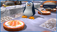 Hello, my name is Pengo, and I love Sushi.