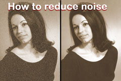 How to reduce noise with Image Dream 