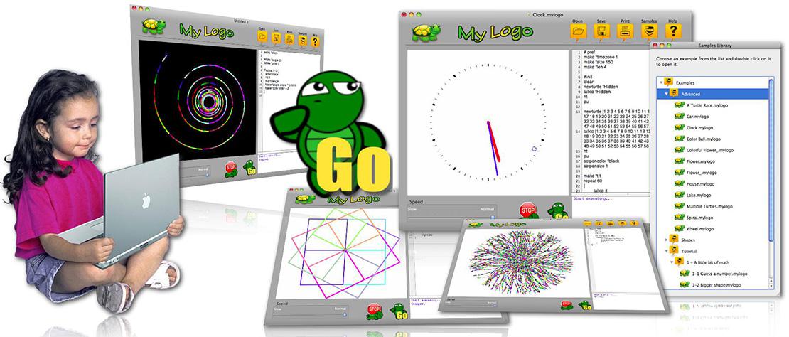 My Logo - The educational environment for teaching math, programming, geometry.